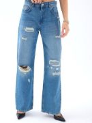 7181 KOT PANTOLON-MAVİ resmi